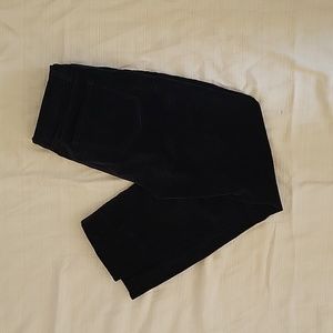 Coldwater Creek Brand Black Velvet Pants